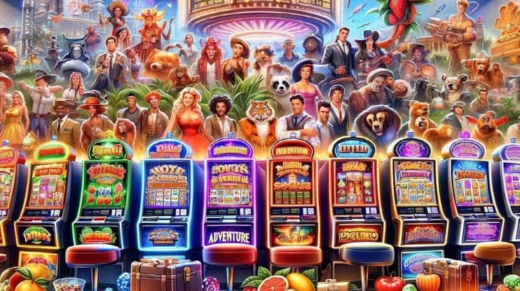 Antarmuka aplikasi mobile galaxy 77 menampilkan meja live blackjack dan menu navigasi