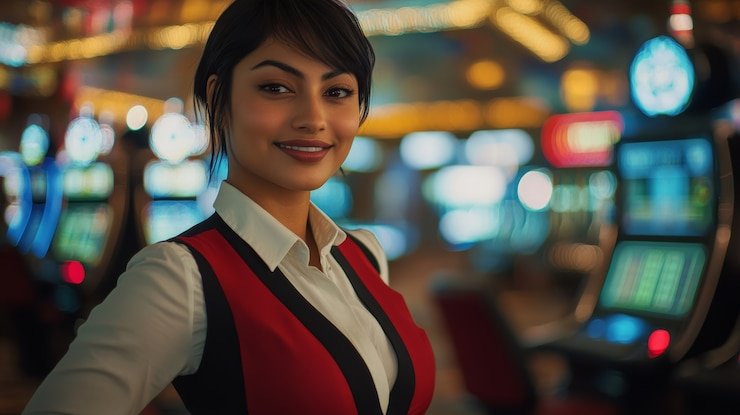 Antarmuka baccarat di aplikasi mobile galaxy 77